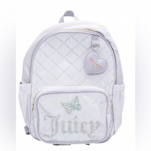 Juicy Couture Lavender Velvet Backpack